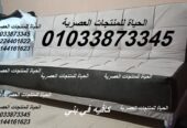 كنبه سرير ومعاها 3خدديات ولحاف ومرتبه تطريه بسعر 1000ج