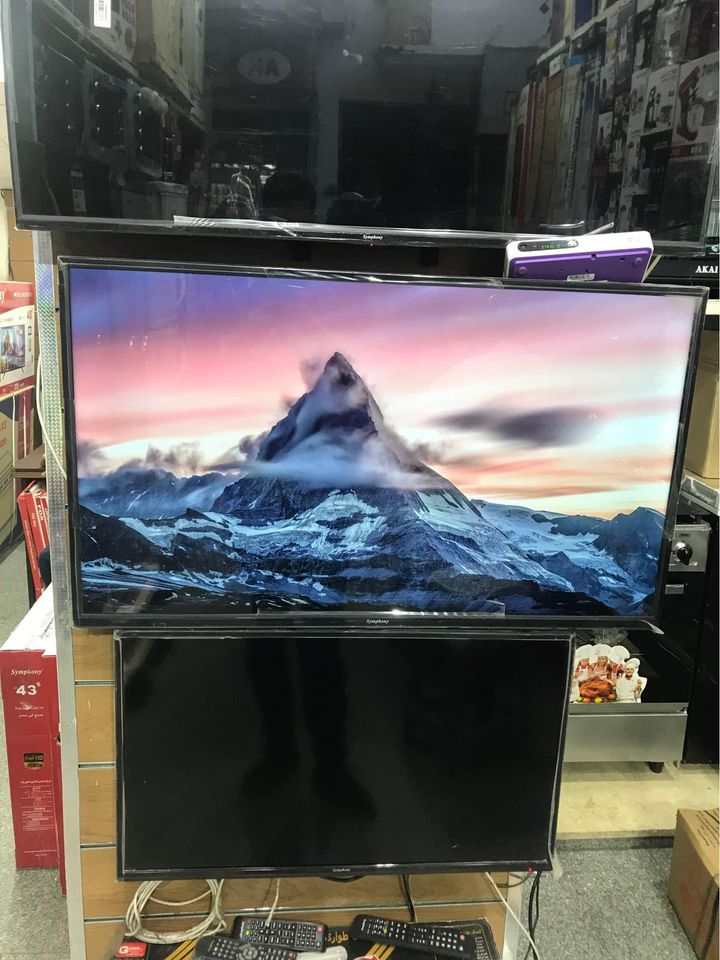 شاشات تلفزيون سيمفوني جديدة بالضمان شـحـن مــجــانــي