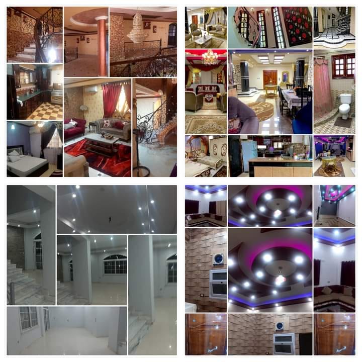 فيلل مشطبة الترا سوبر لوكس بمدينة طيبة الجديدة