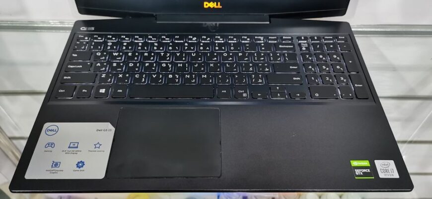 لاب جيمينج ( DELL-G5 ) Intel®Core™ i7 جيل عاشر بكارت GTX1660Ti